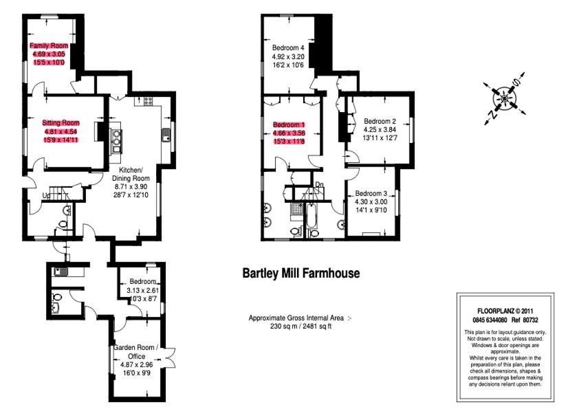 Bartley Mill Farmhouse Wadhurst Eksteriør billede